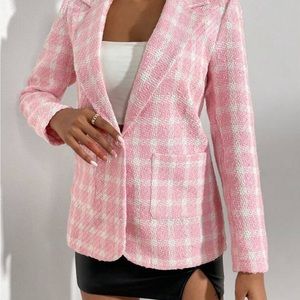 Brand New Pink Blazer Size XL/12